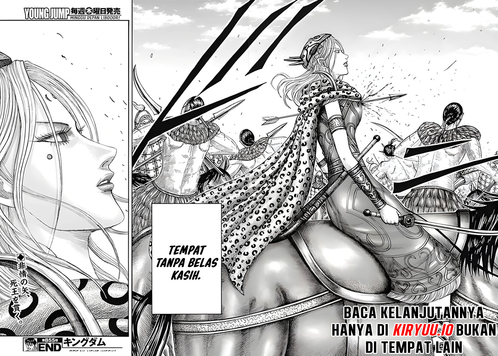Kingdom Chapter 855 - halaman 19