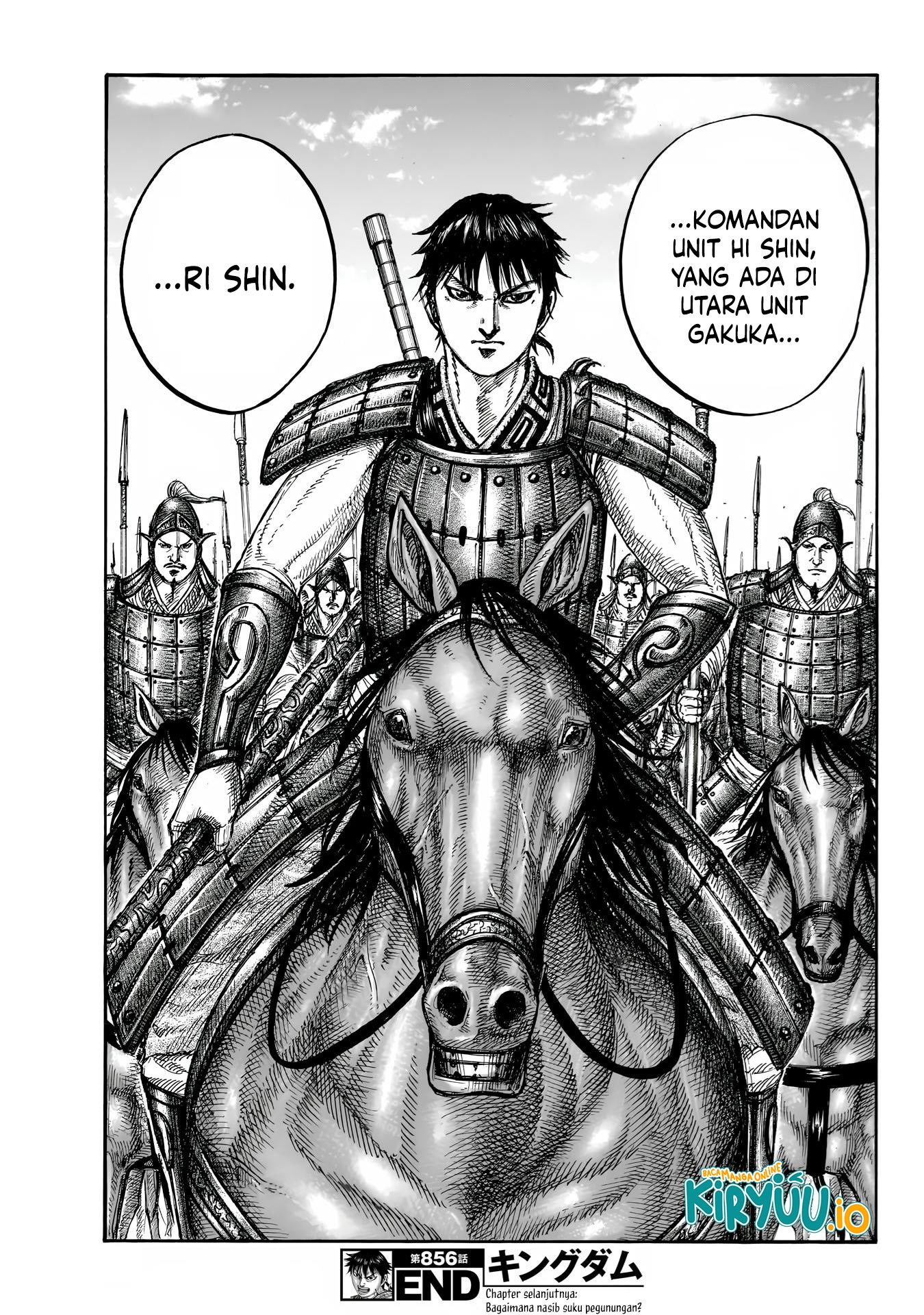 Kingdom Chapter 856 - halaman 19