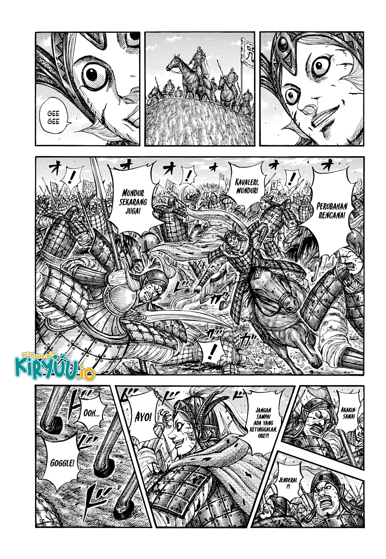 Kingdom Chapter 869 - halaman 4