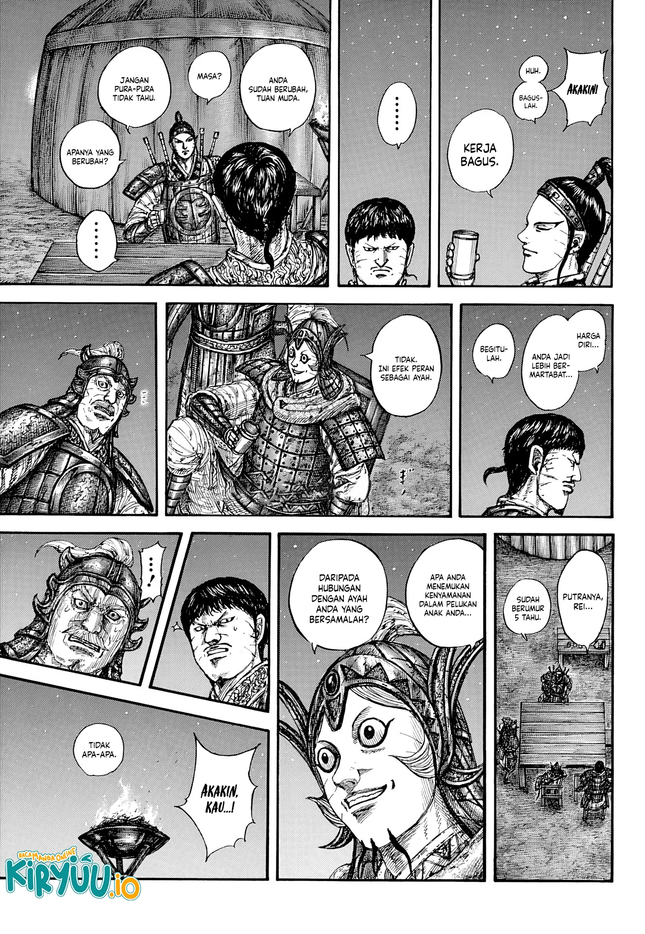 Kingdom Chapter 869 - halaman 18
