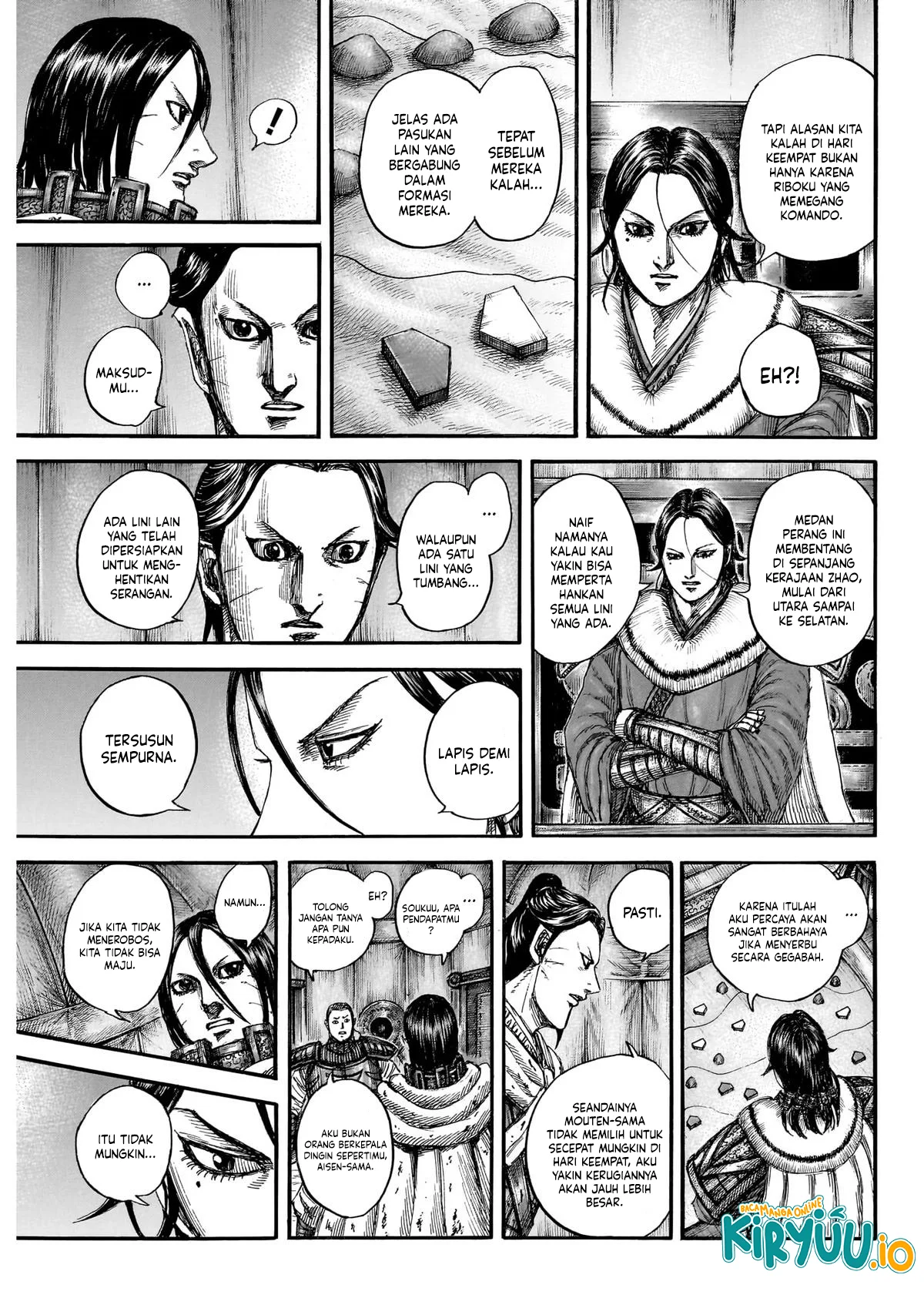 Kingdom Chapter 870 - halaman 14