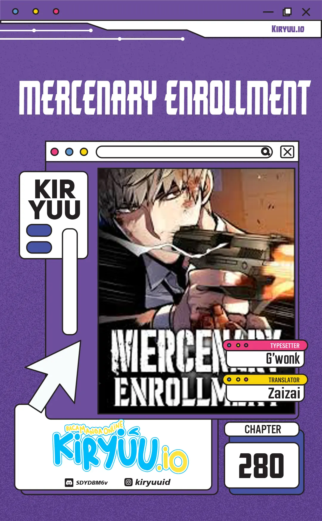 Mercenary Enrollment Chapter 280 - halaman 1