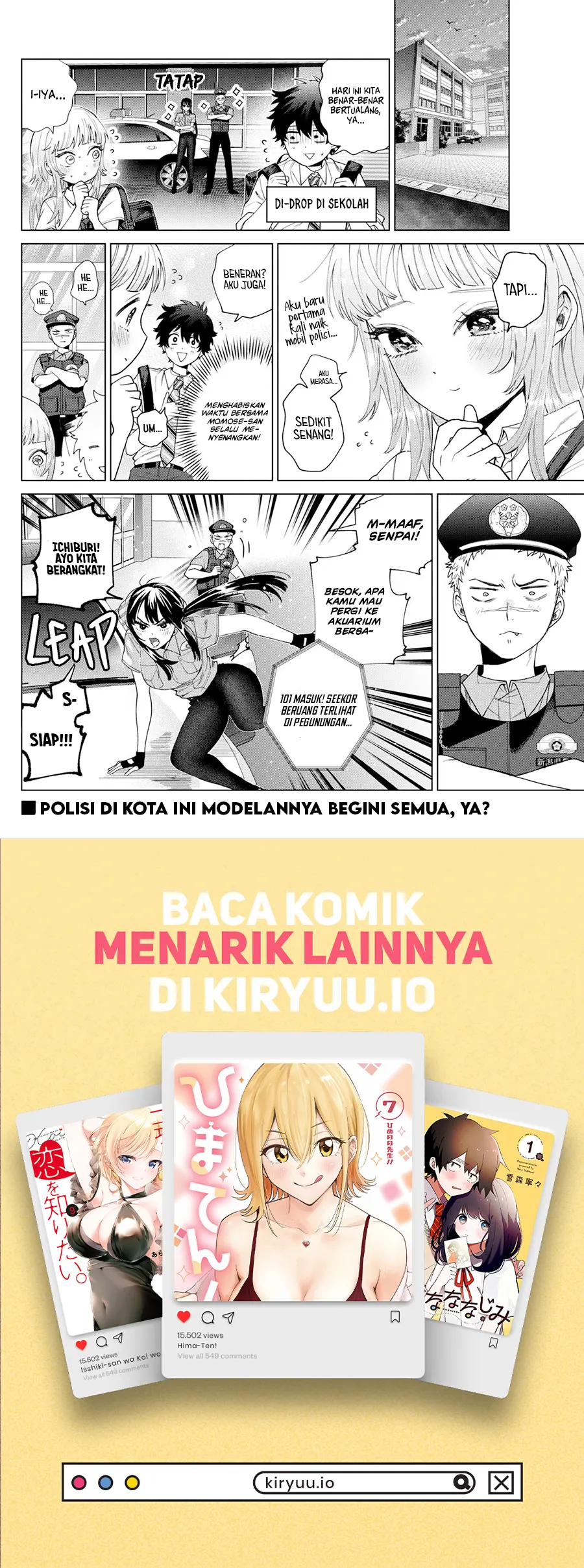 Momose Akira no Hatsukoi Hatan-chuu. Chapter 33 - halaman 21