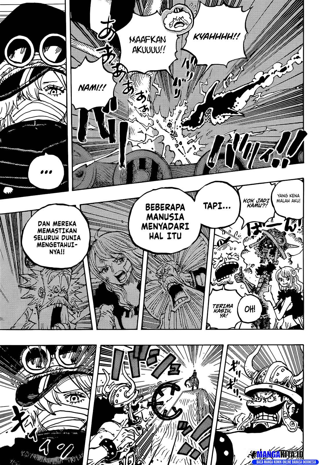 One Piece Chapter 1146 - halaman 8