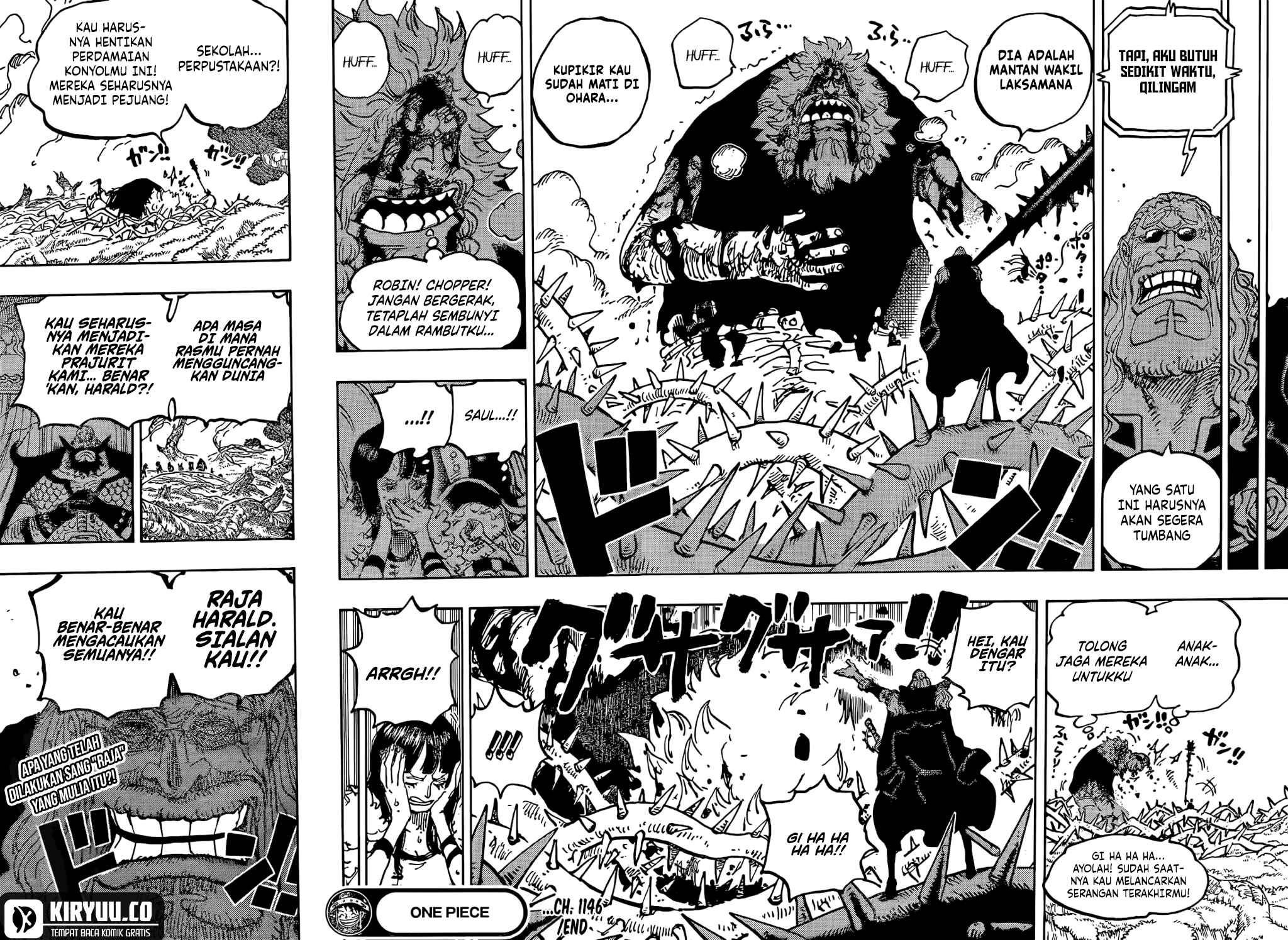 One Piece Chapter 1146 - halaman 16