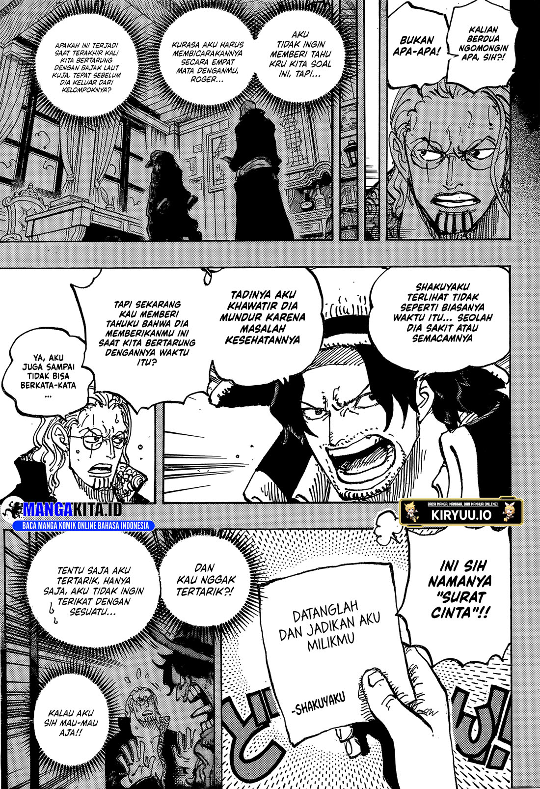 One Piece Chapter 1158 - halaman 4