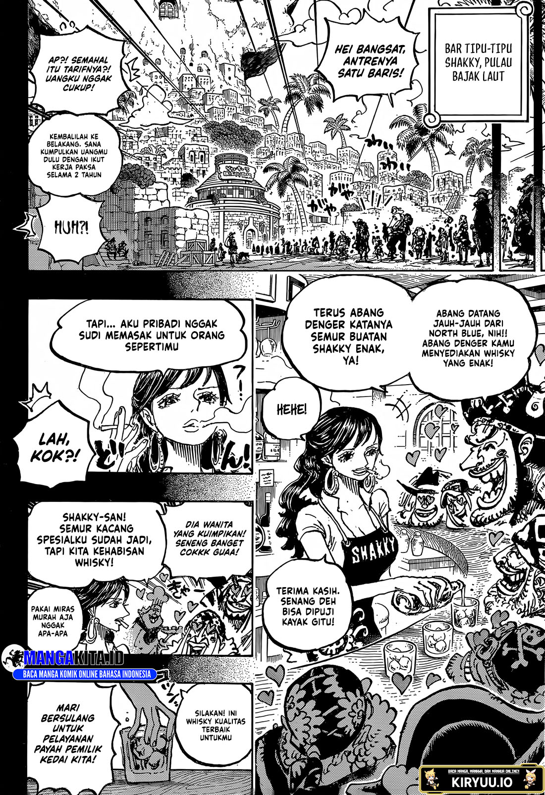 One Piece Chapter 1158 - halaman 7