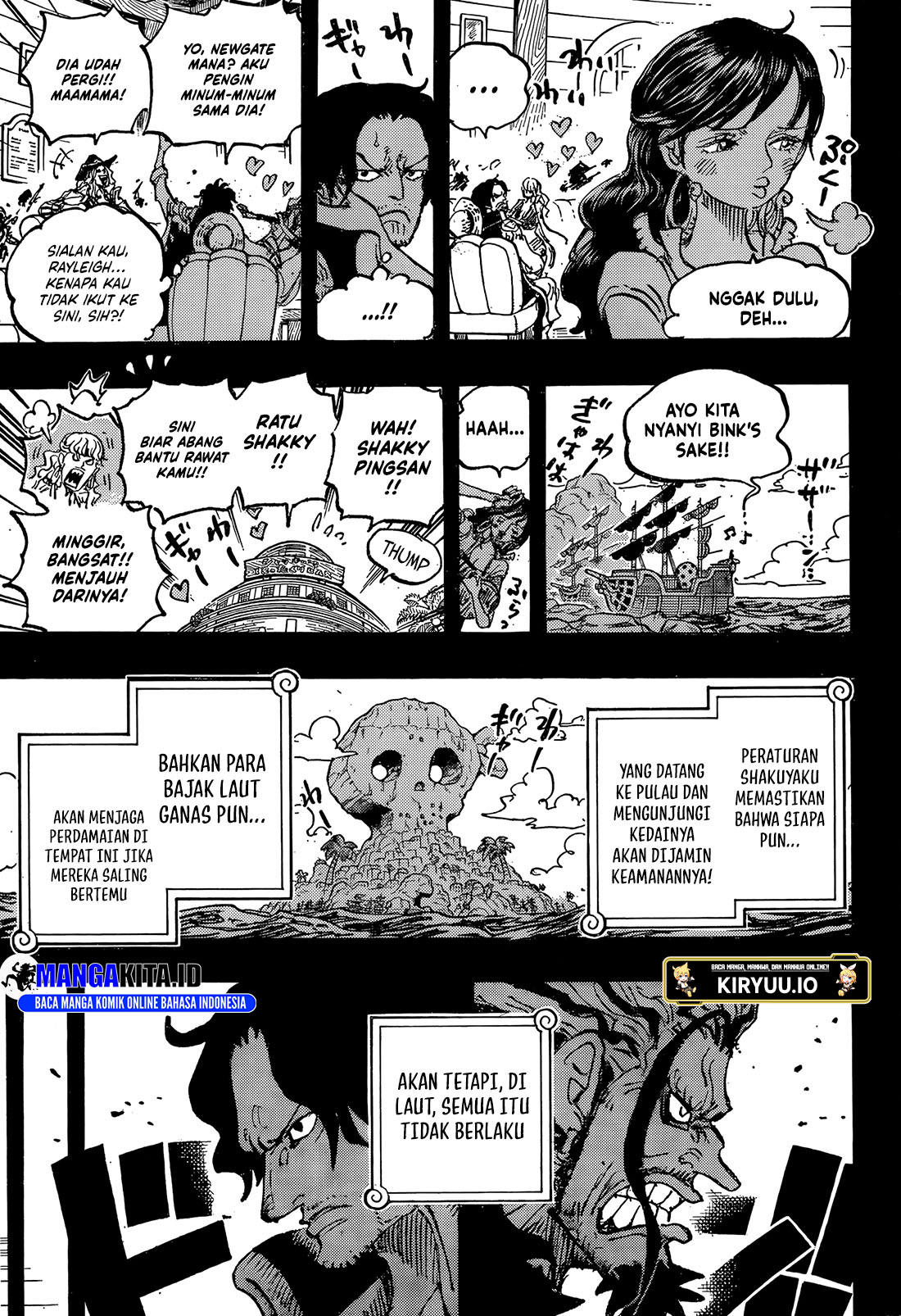 One Piece Chapter 1158 - halaman 9