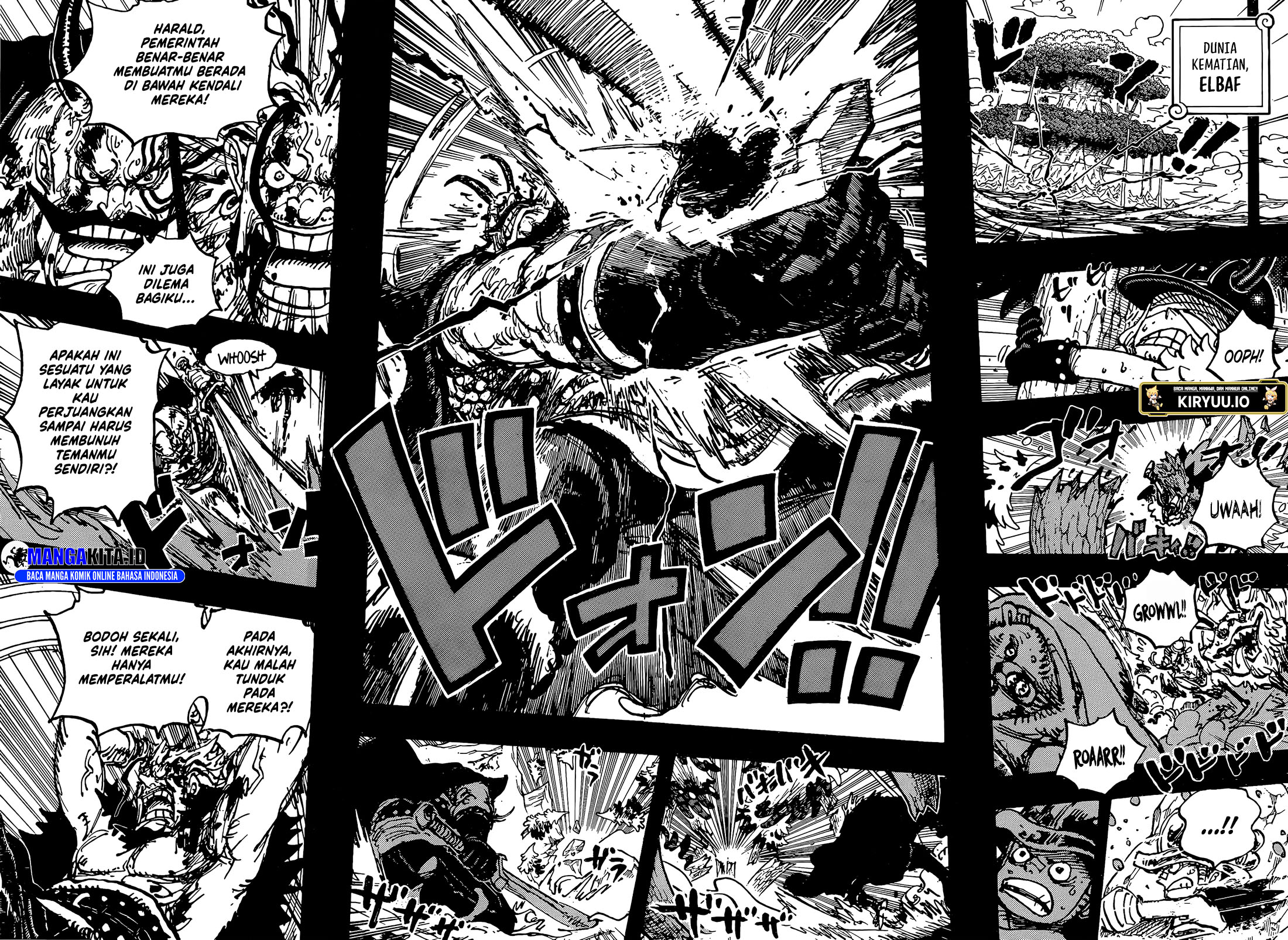 One Piece Chapter 1158 - halaman 10