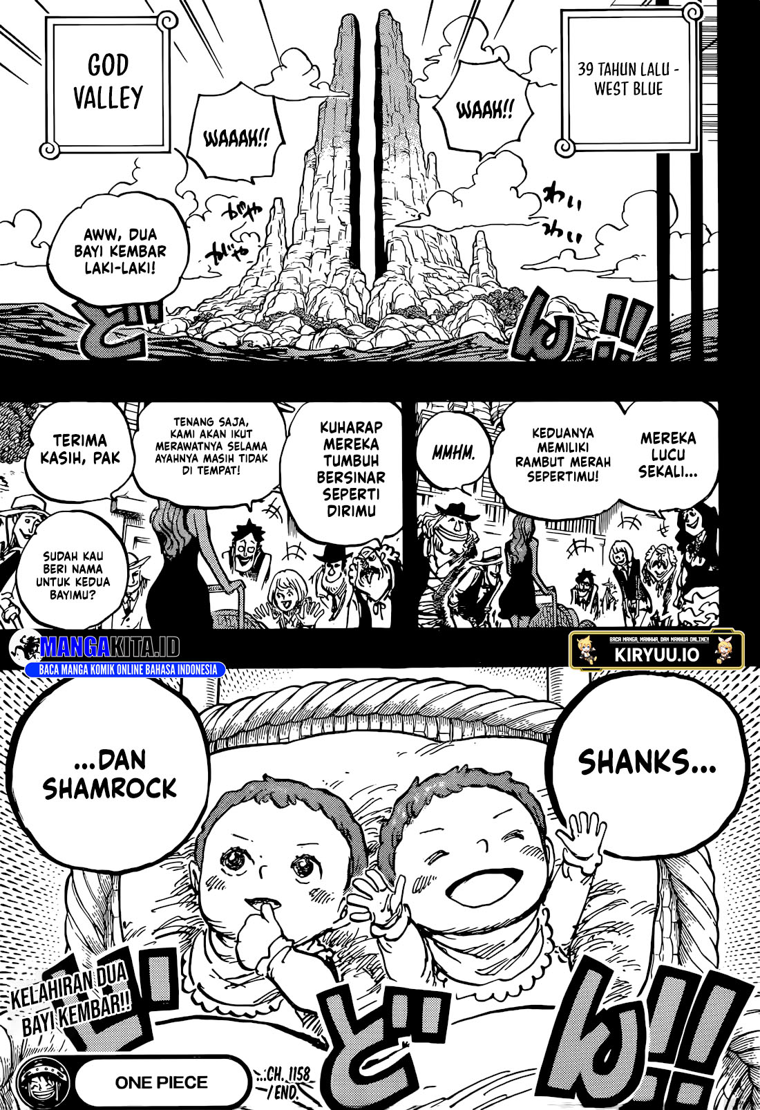 One Piece Chapter 1158 - halaman 12
