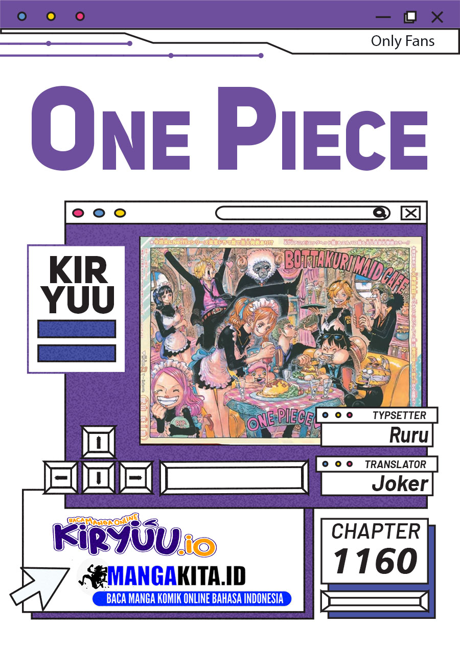 One Piece Chapter 1160 - halaman 1