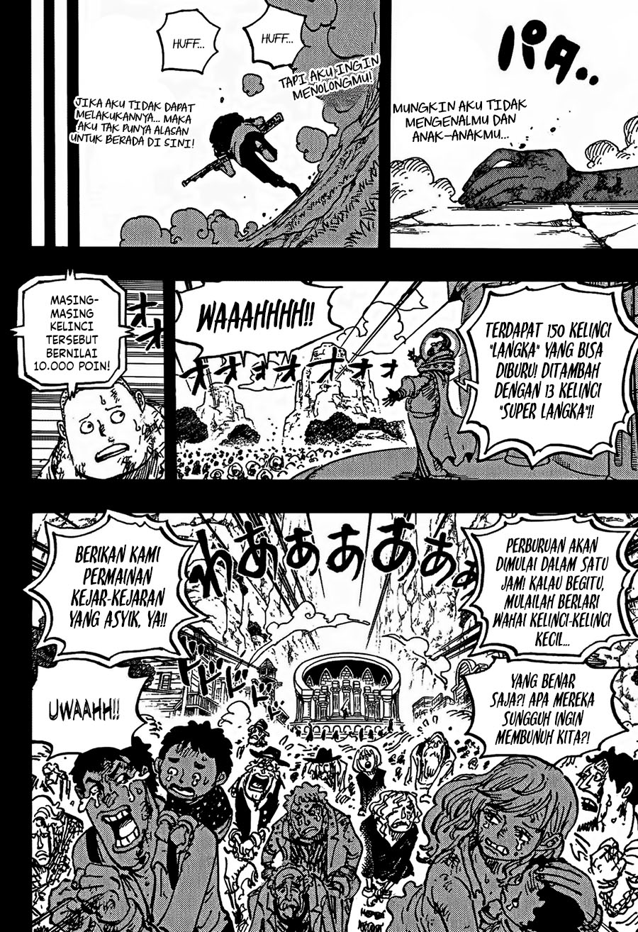 One Piece Chapter 1160 - halaman 4