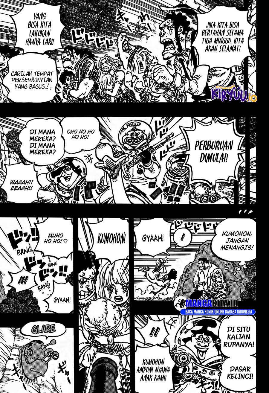 One Piece Chapter 1160 - halaman 5