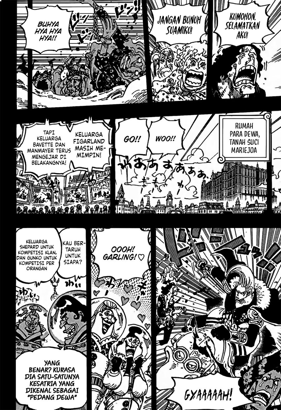 One Piece Chapter 1160 - halaman 6