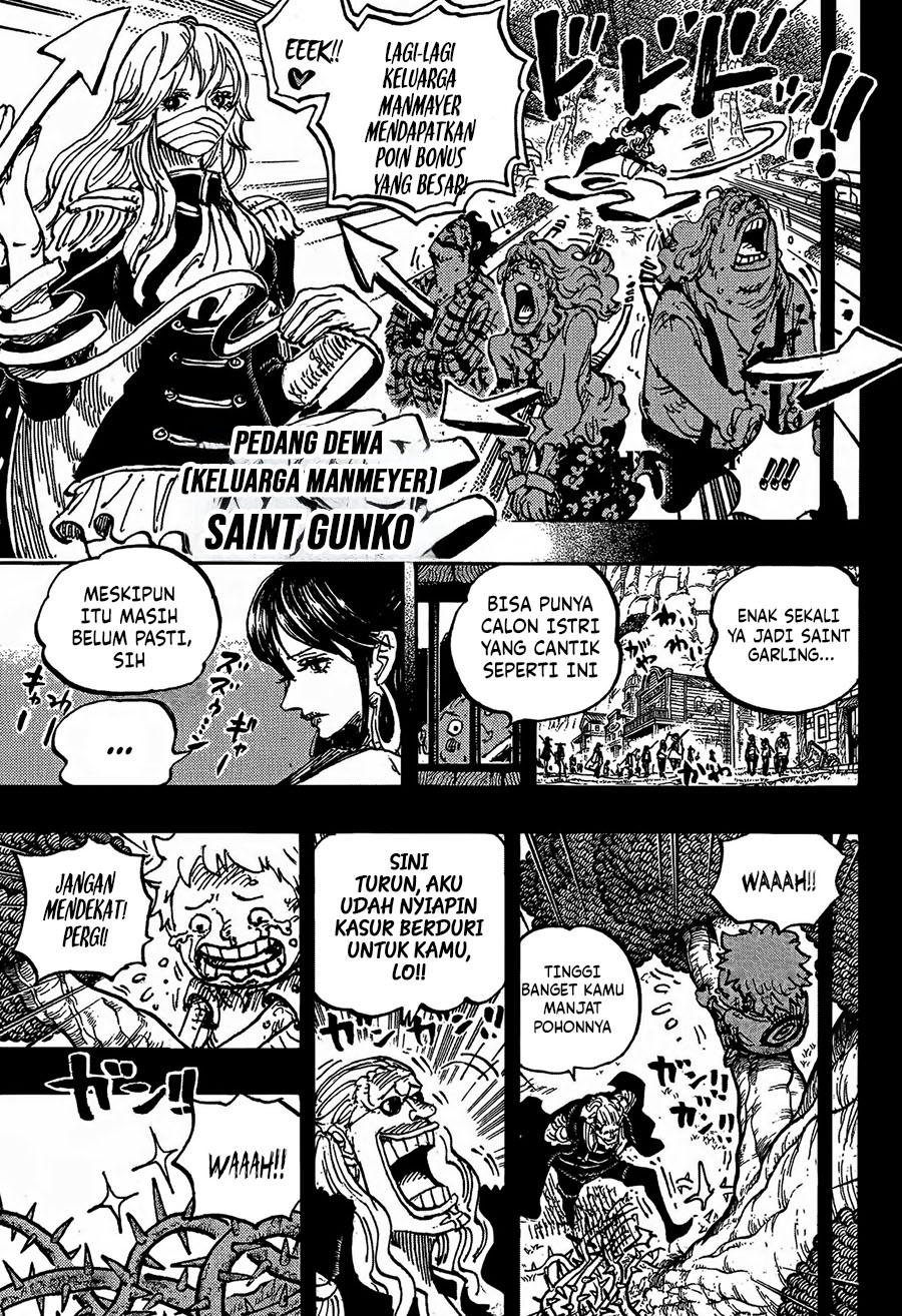 One Piece Chapter 1160 - halaman 7