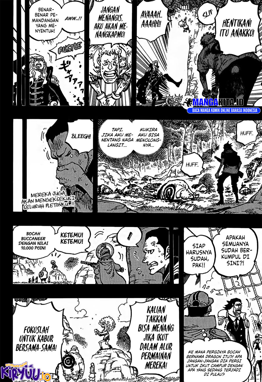 One Piece Chapter 1160 - halaman 8