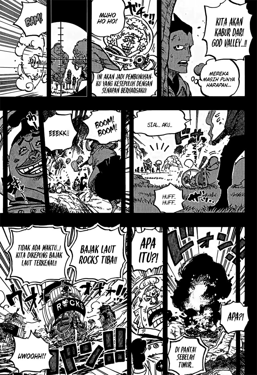 One Piece Chapter 1160 - halaman 9
