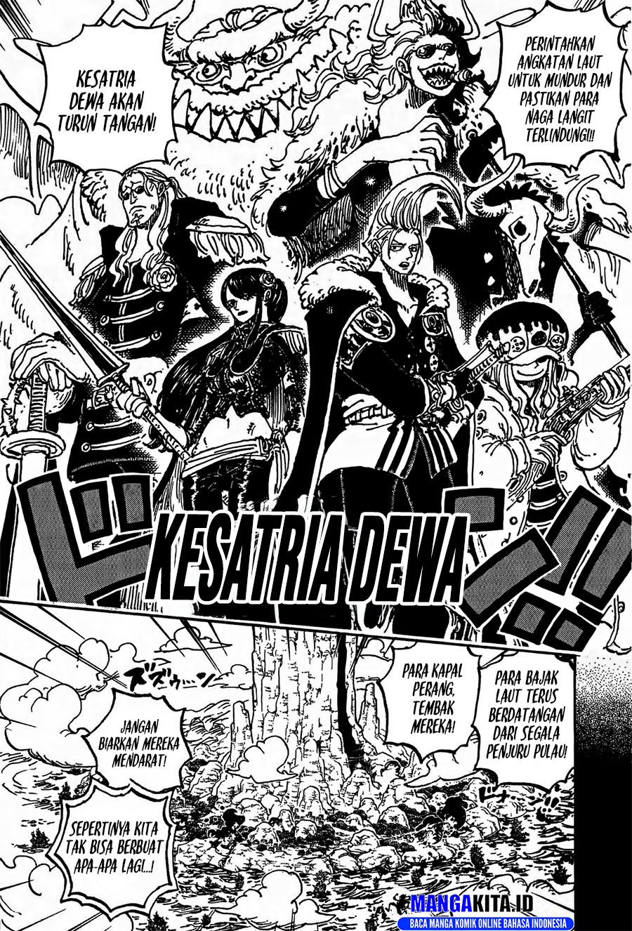 One Piece Chapter 1160 - halaman 14