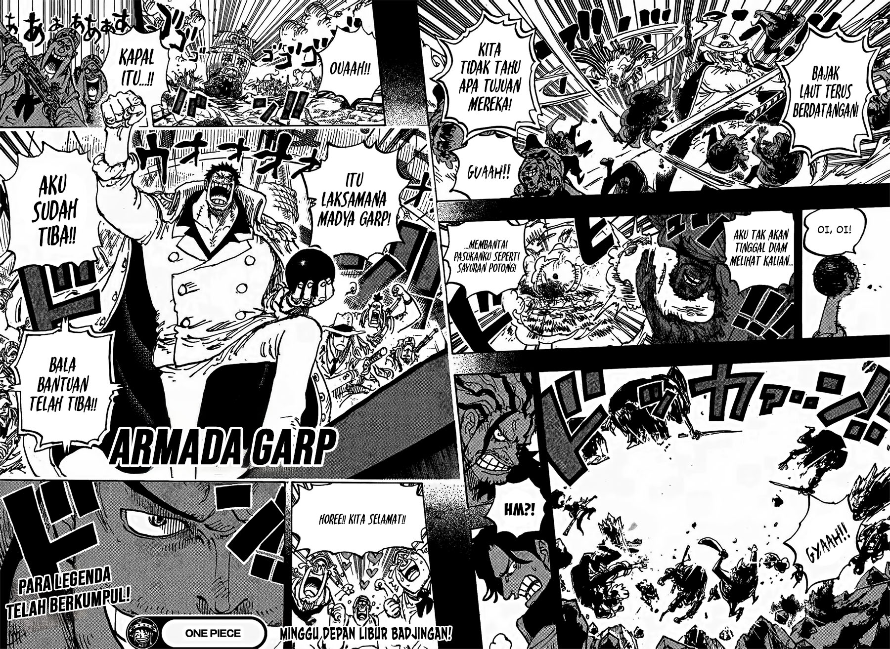 One Piece Chapter 1160 - halaman 15