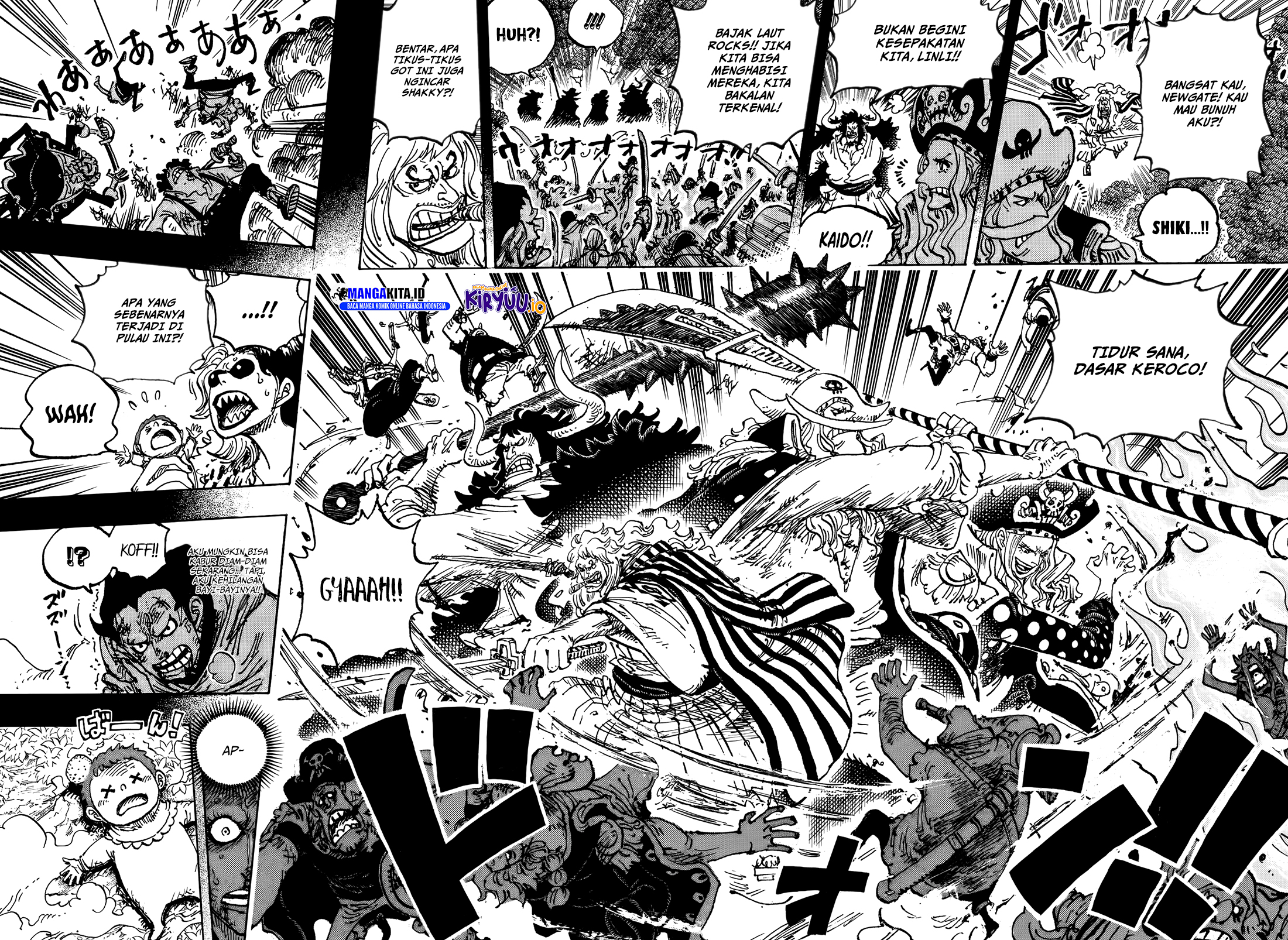 One Piece Chapter 1161 - halaman 7