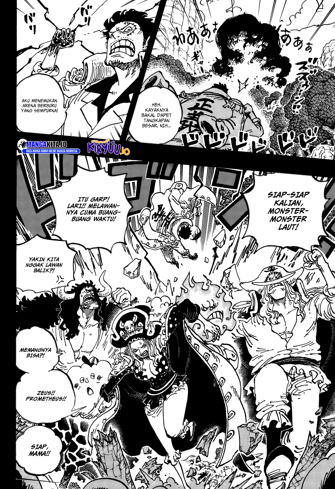 One Piece Chapter 1161 - halaman 8