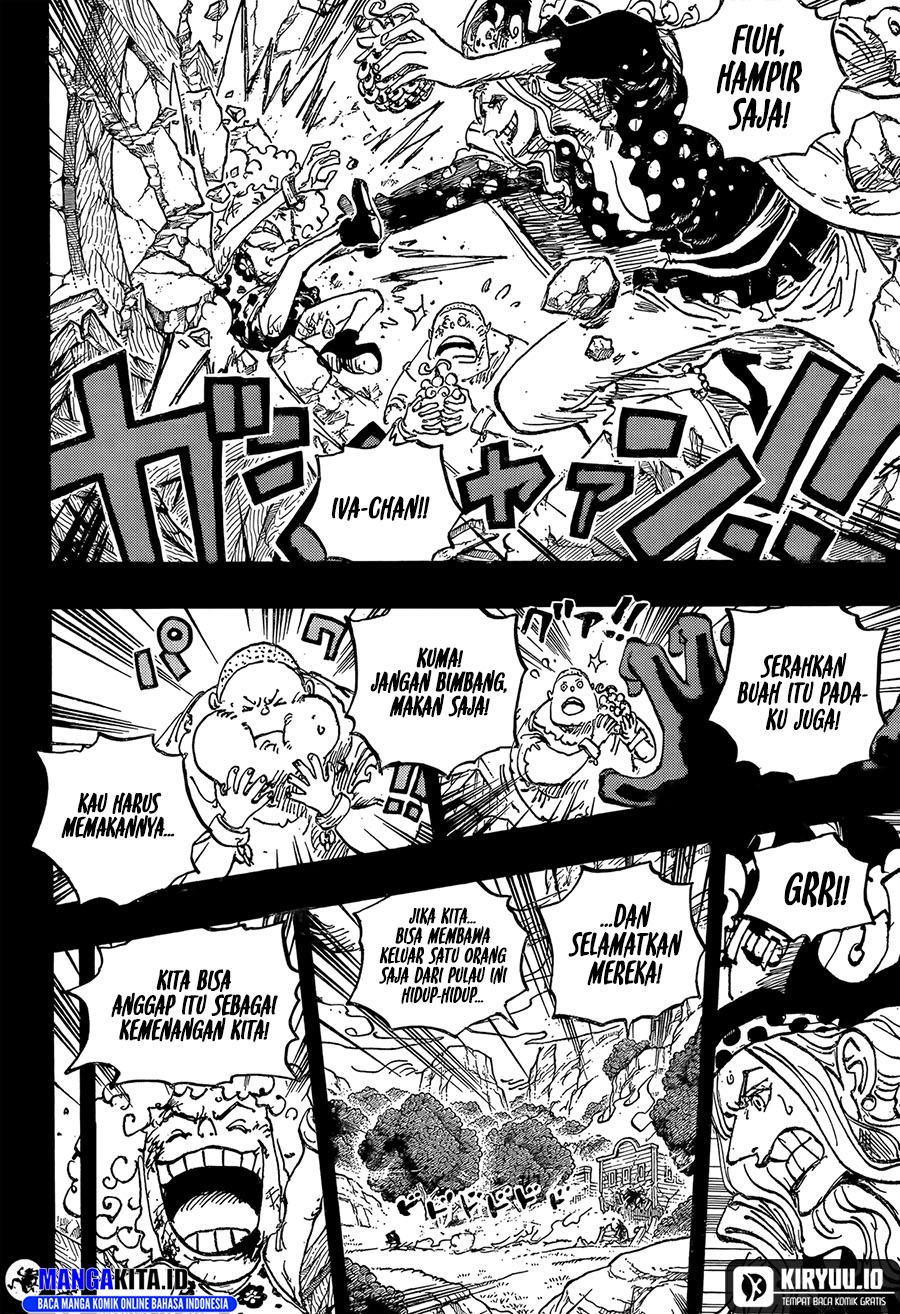 One Piece Chapter 1162 - halaman 5
