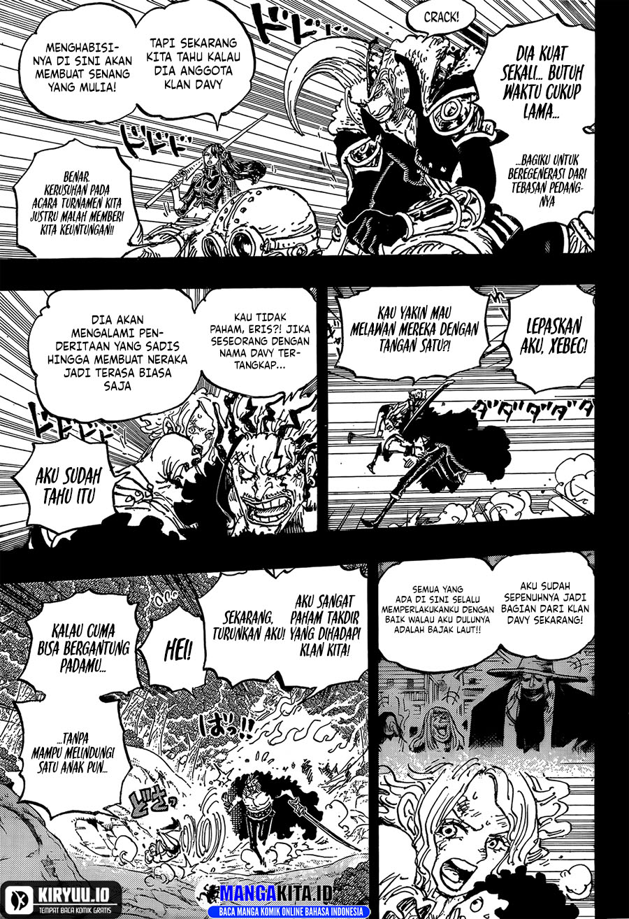 One Piece Chapter 1162 - halaman 8