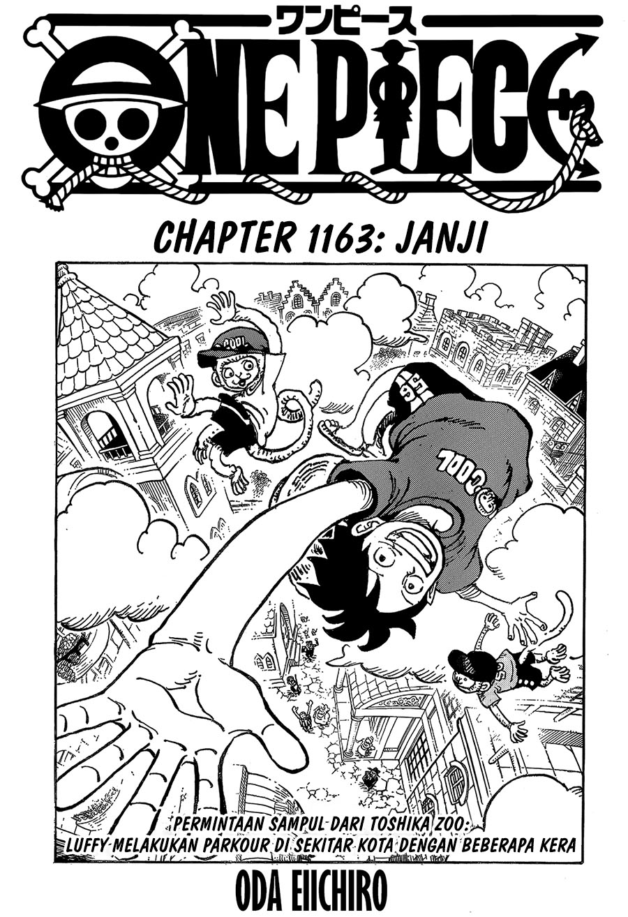 One Piece Chapter 1163 - halaman 2