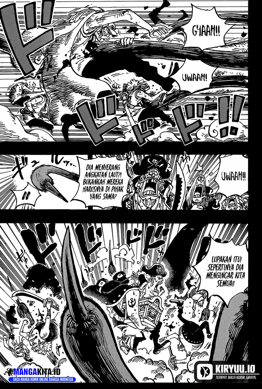 One Piece Chapter 1163 - halaman 4