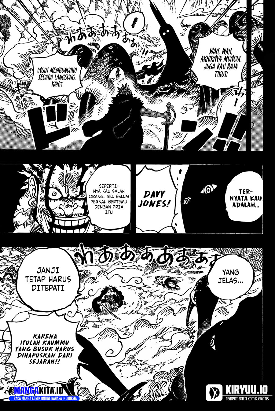 One Piece Chapter 1163 - halaman 6