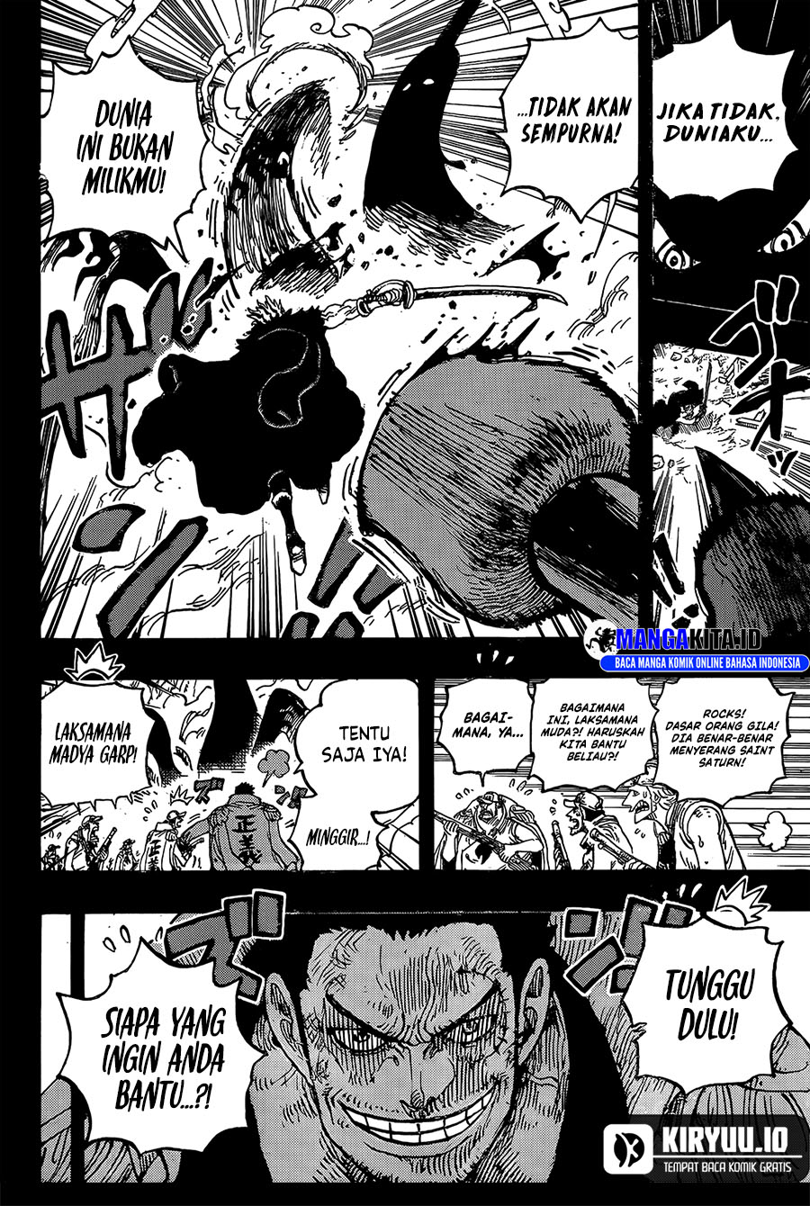 One Piece Chapter 1163 - halaman 7