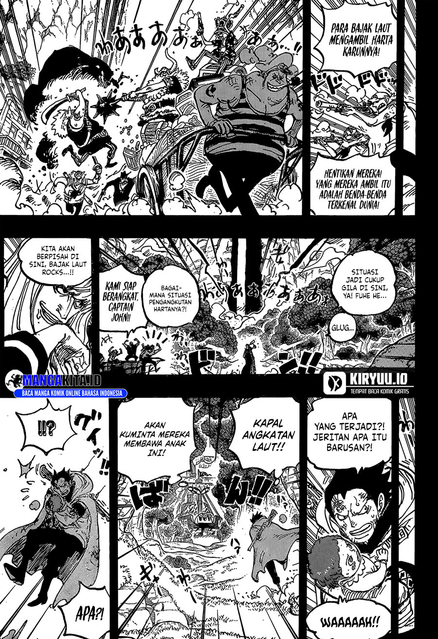 One Piece Chapter 1163 - halaman 8