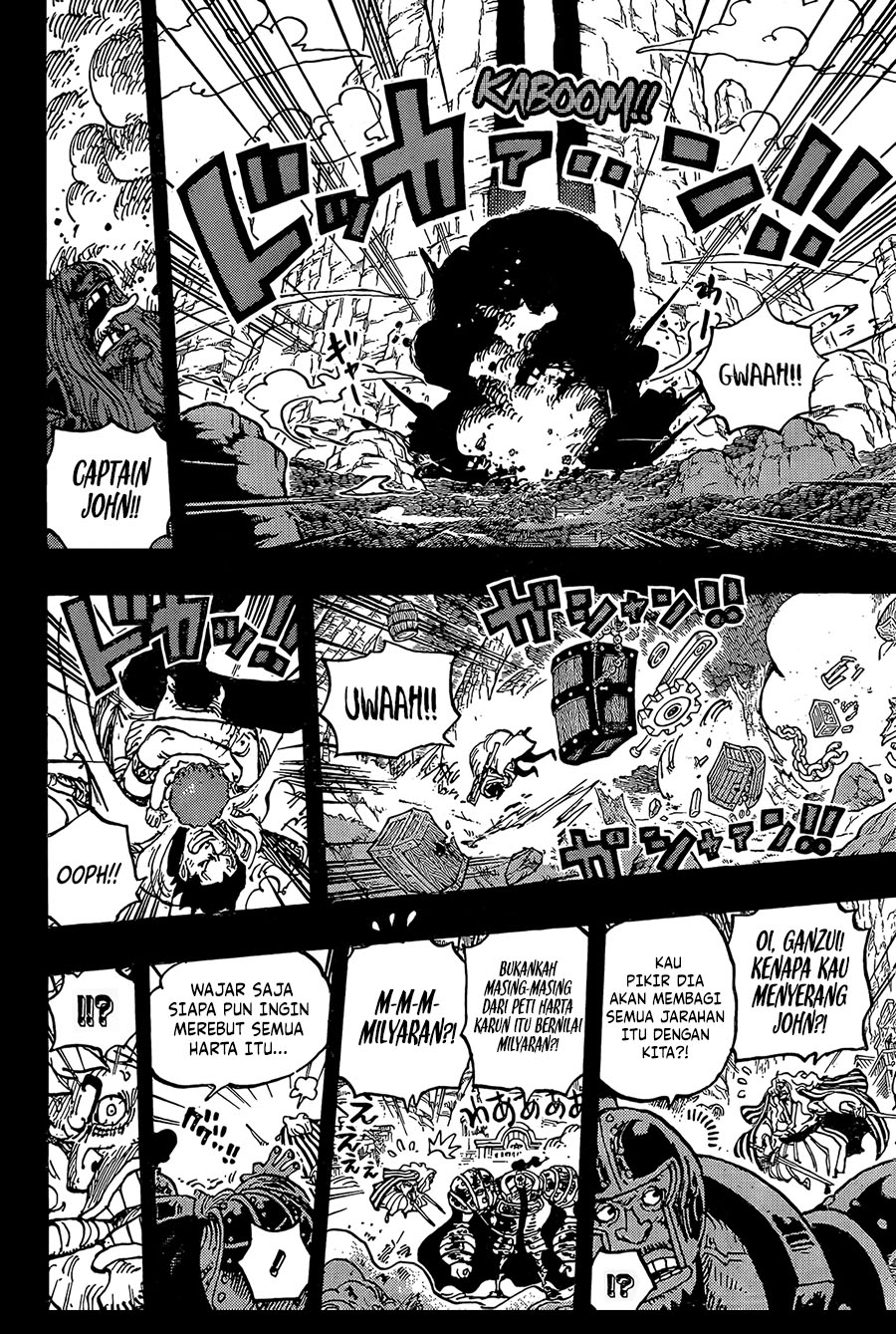One Piece Chapter 1163 - halaman 10