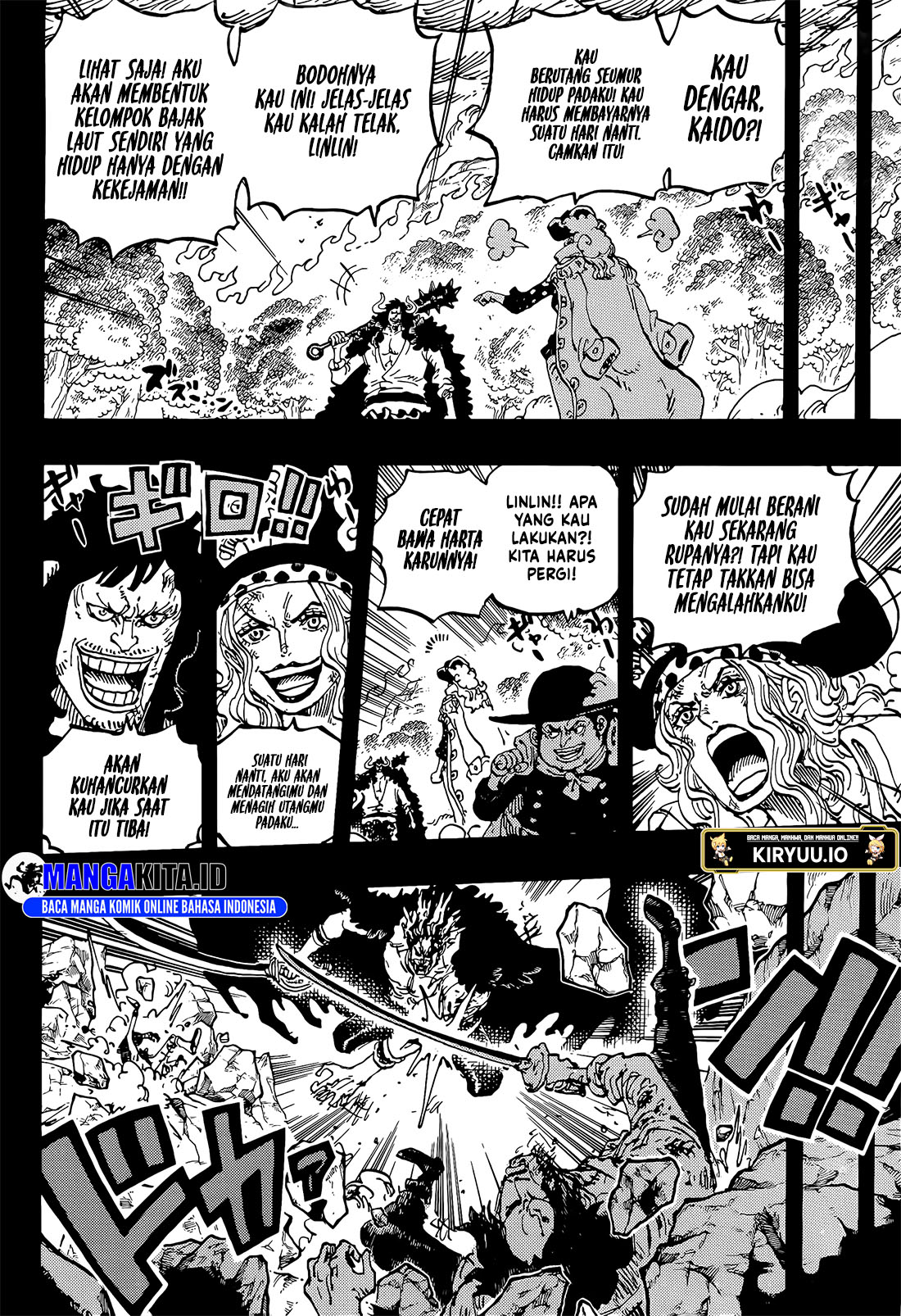 One Piece Chapter 1165 - halaman 10