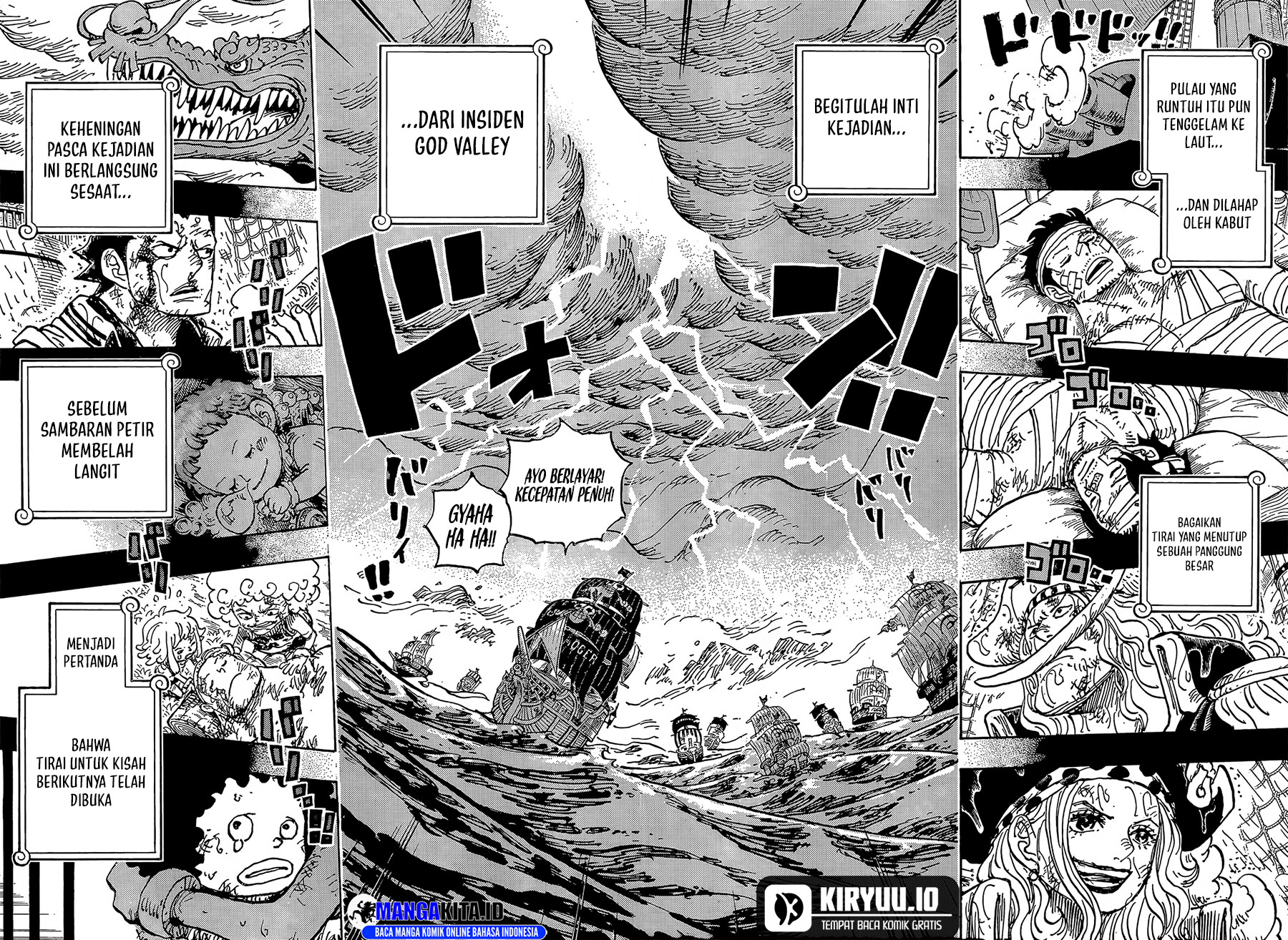 One Piece Chapter 1166 - halaman 6