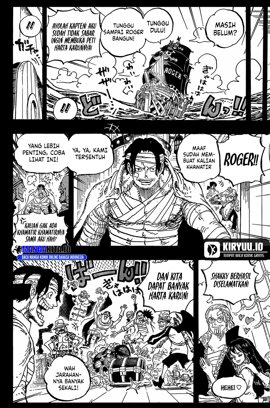 One Piece Chapter 1166 - halaman 7