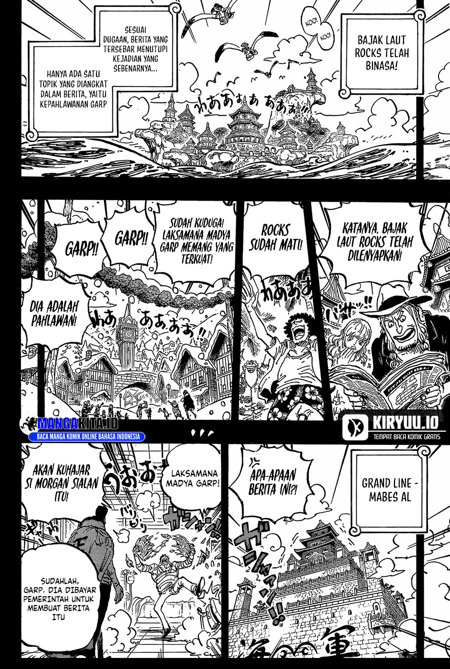 One Piece Chapter 1166 - halaman 9