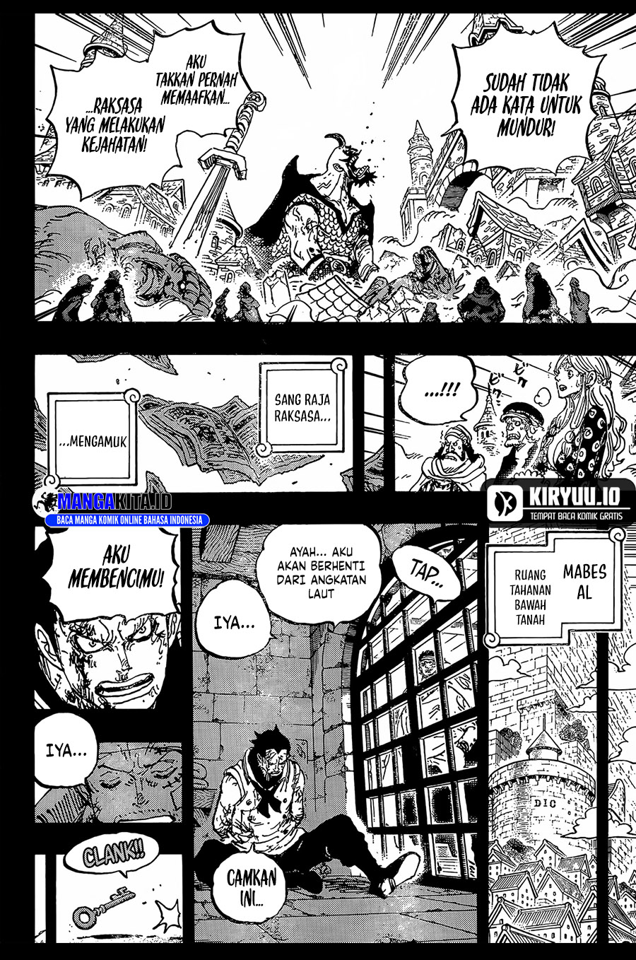 One Piece Chapter 1166 - halaman 14