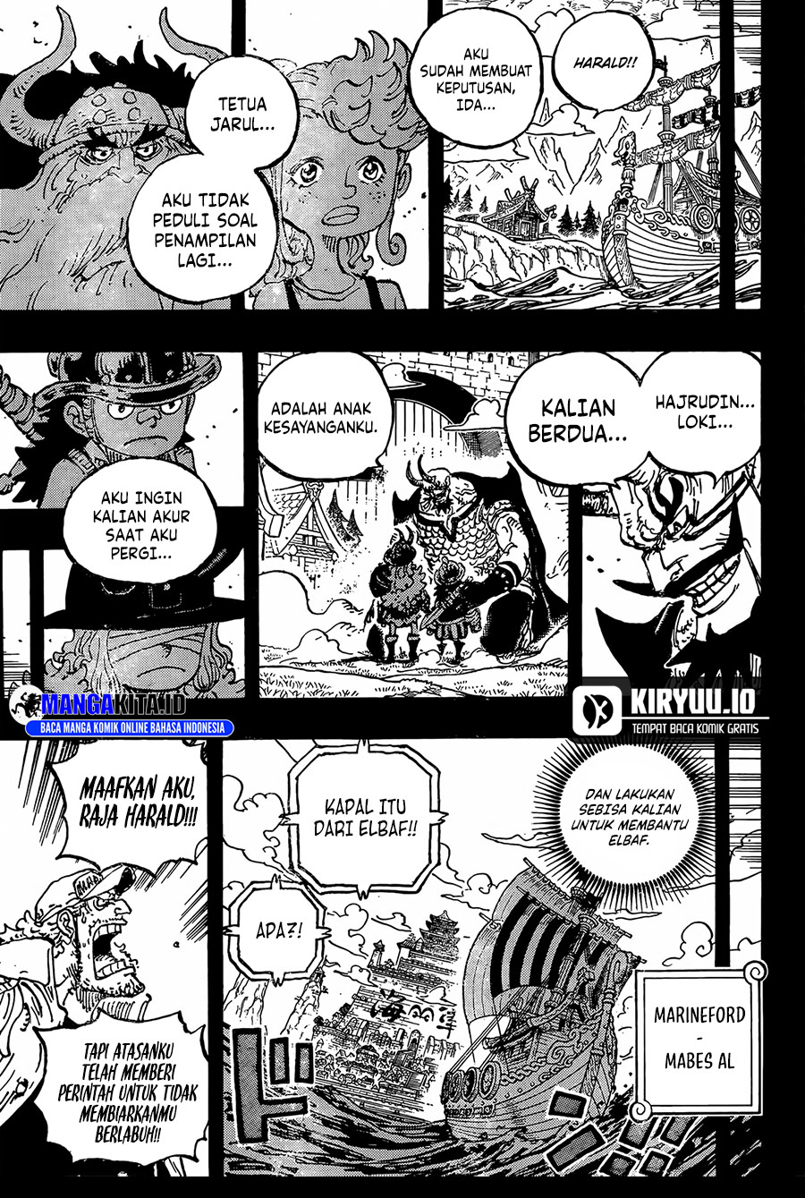 One Piece Chapter 1166 - halaman 15