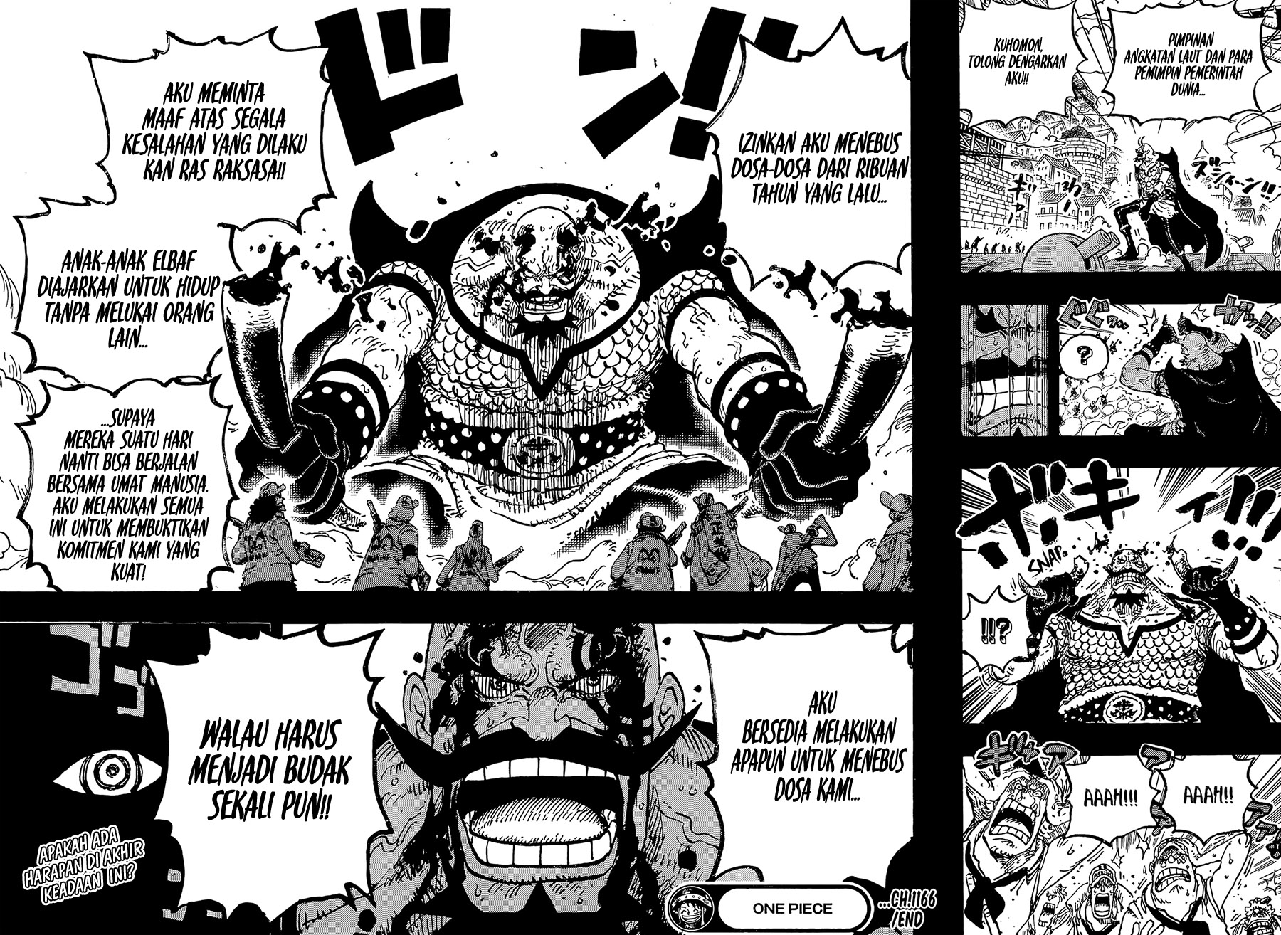 One Piece Chapter 1166 - halaman 16