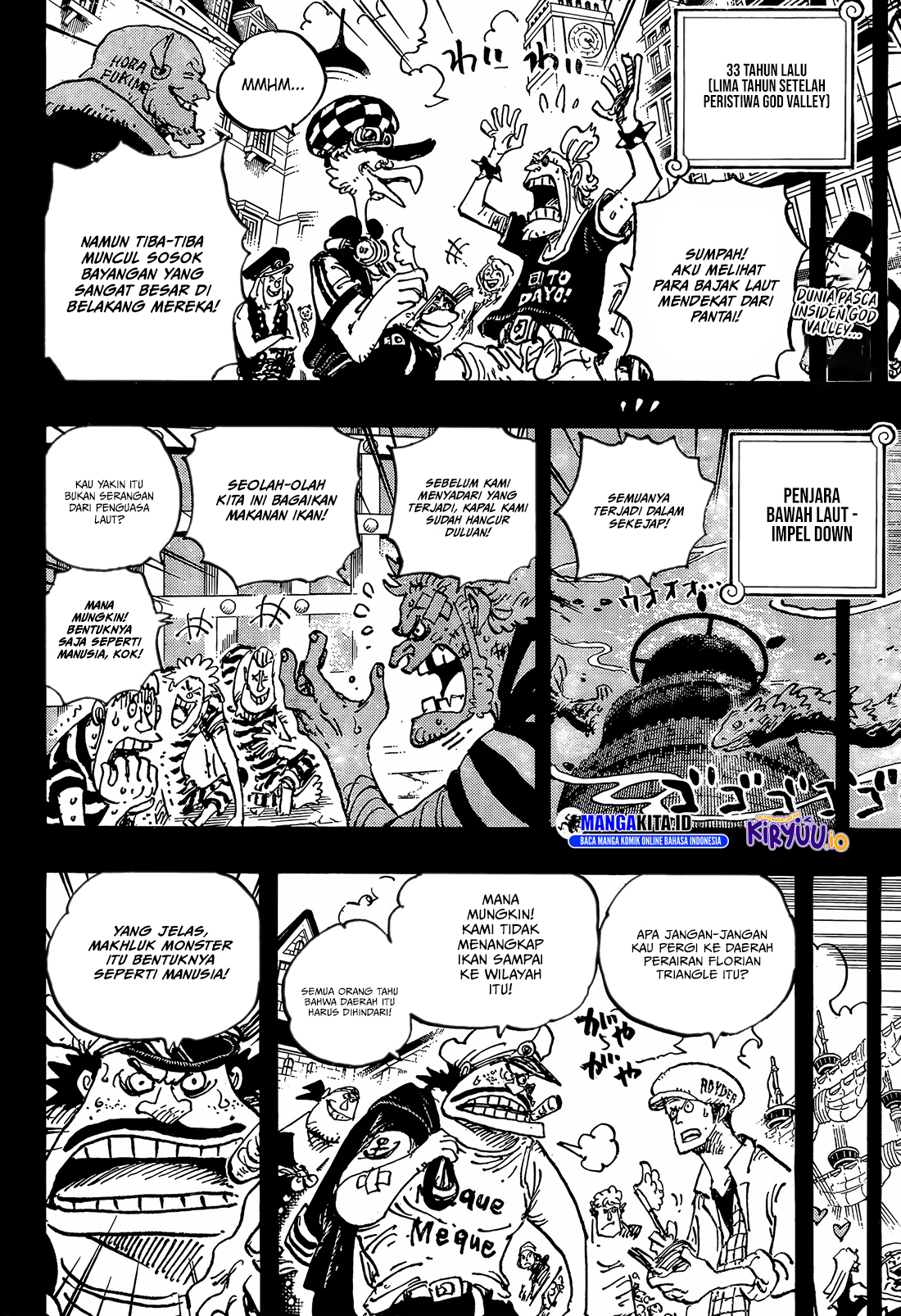 One Piece Chapter 1167 - halaman 3