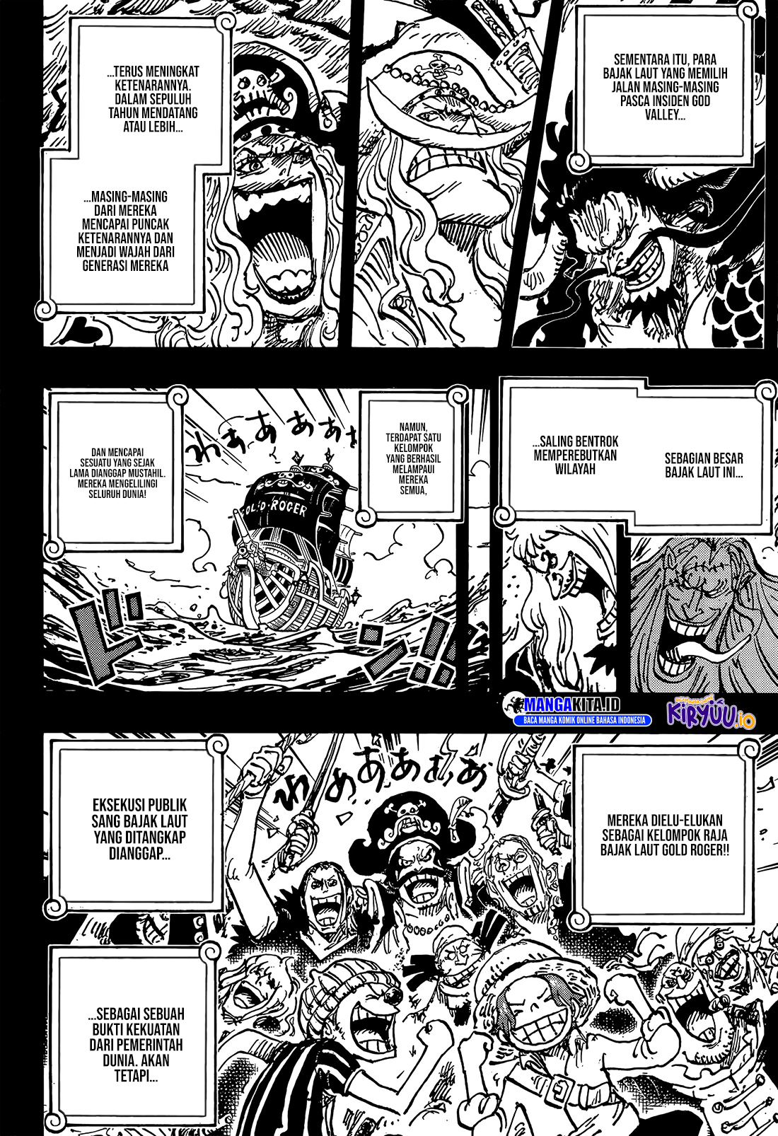 One Piece Chapter 1167 - halaman 5