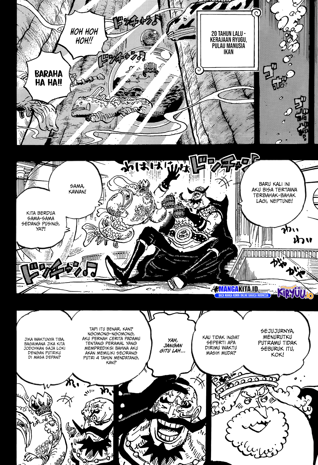 One Piece Chapter 1167 - halaman 9