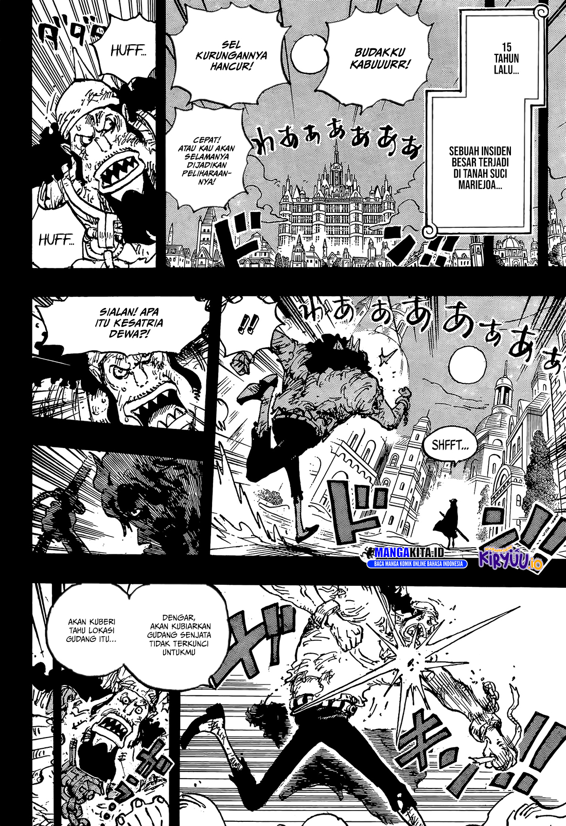 One Piece Chapter 1167 - halaman 11