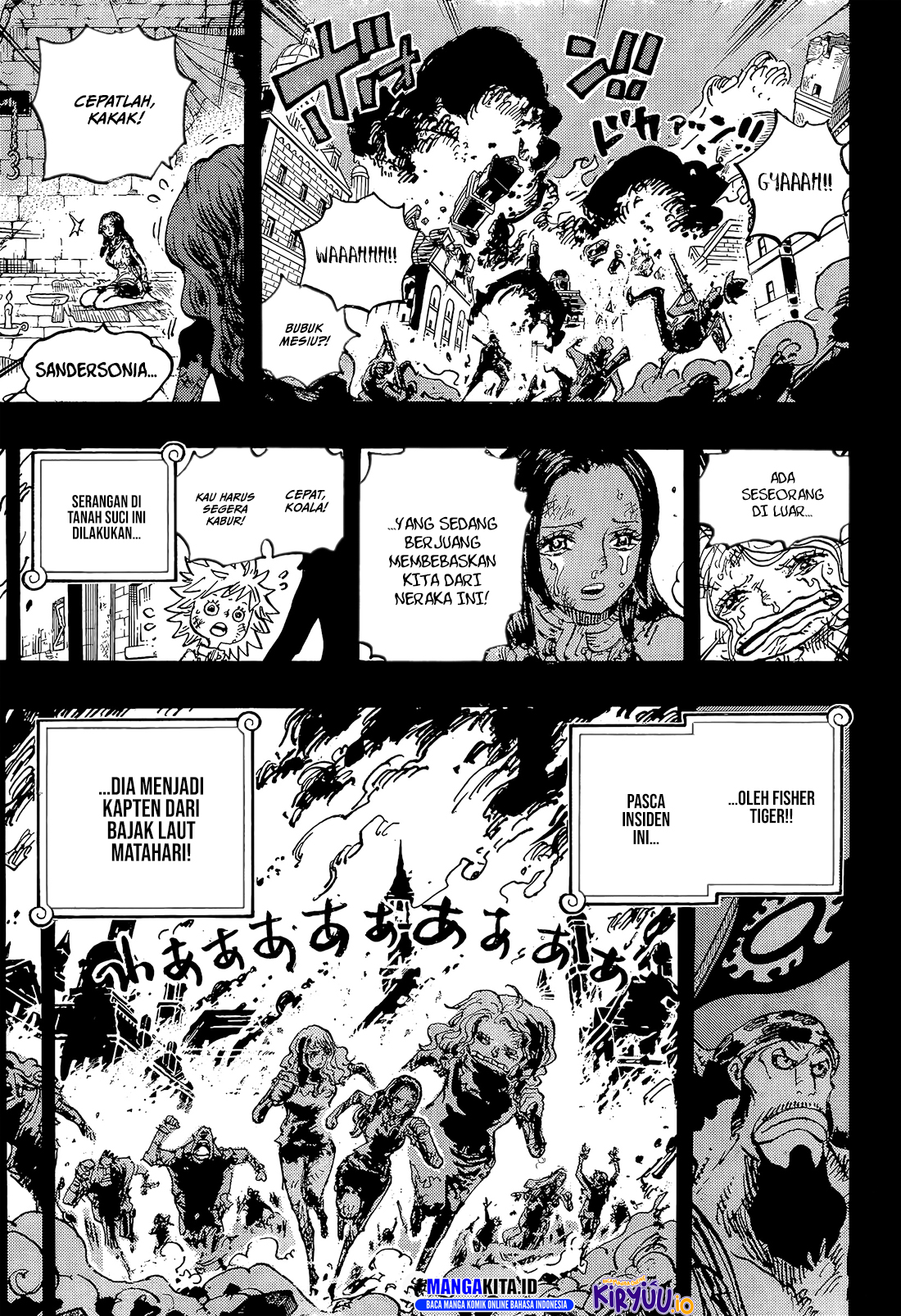 One Piece Chapter 1167 - halaman 12