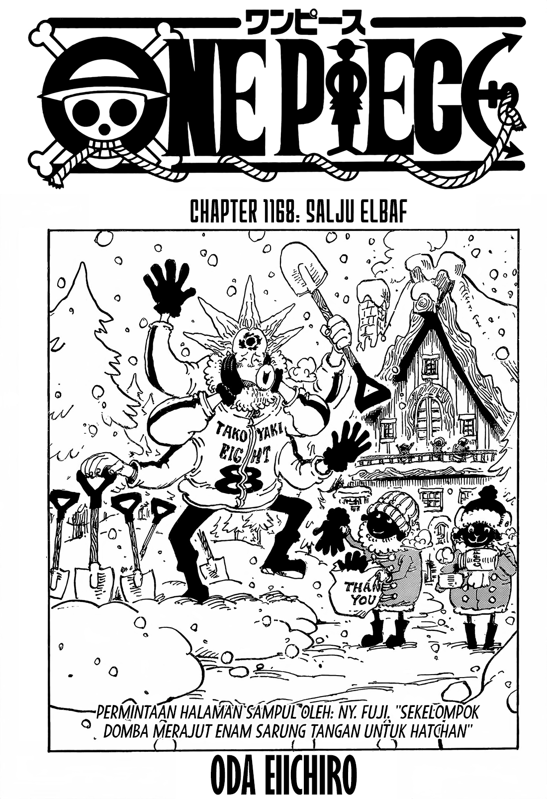 One Piece Chapter 1168 - halaman 2