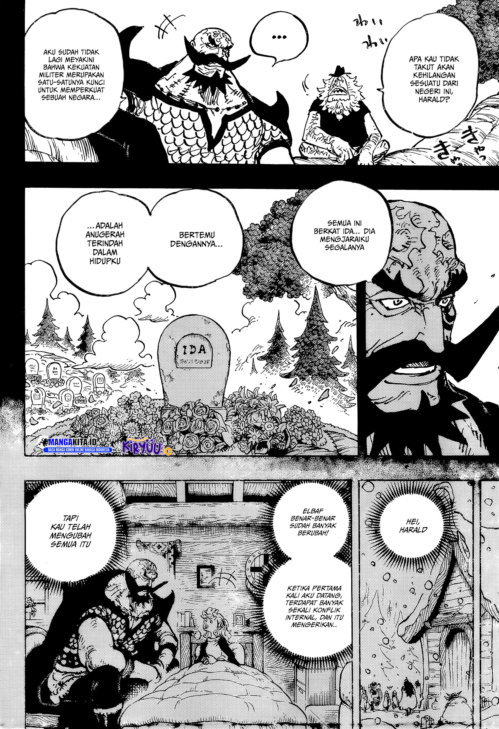 One Piece Chapter 1168 - halaman 5