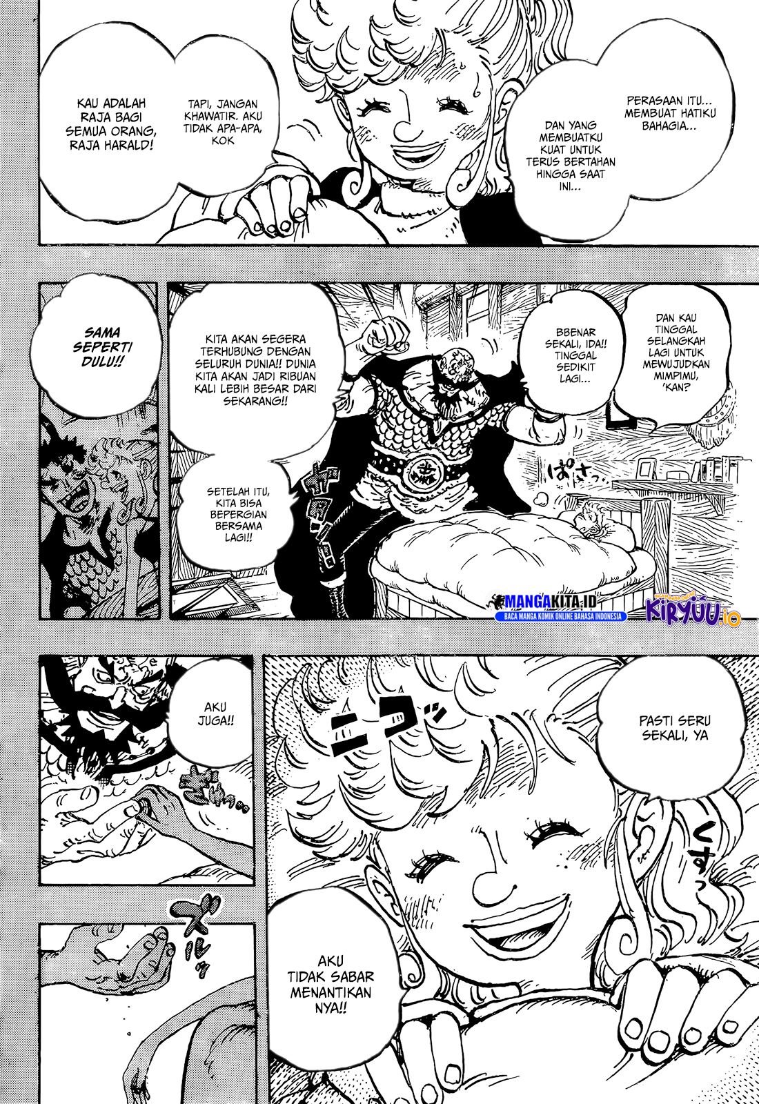 One Piece Chapter 1168 - halaman 7
