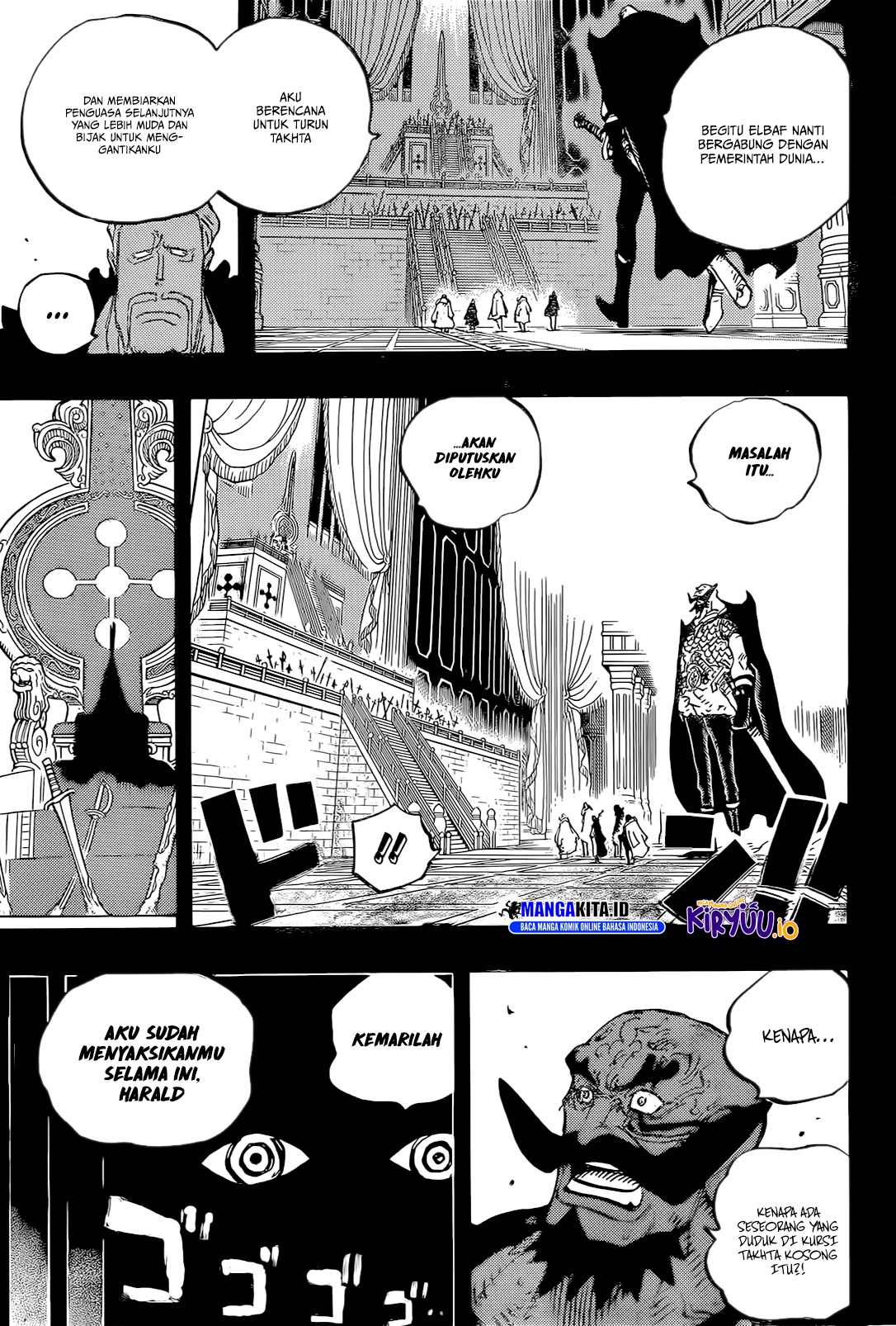 One Piece Chapter 1168 - halaman 10