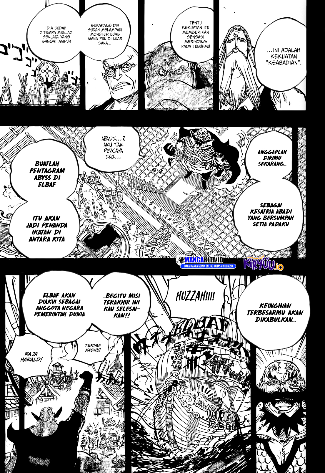 One Piece Chapter 1168 - halaman 12
